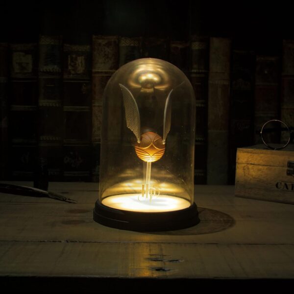 Harry Potter Levitating Golden Snitch Light, Touch Activated Standard, Gold - Image 7
