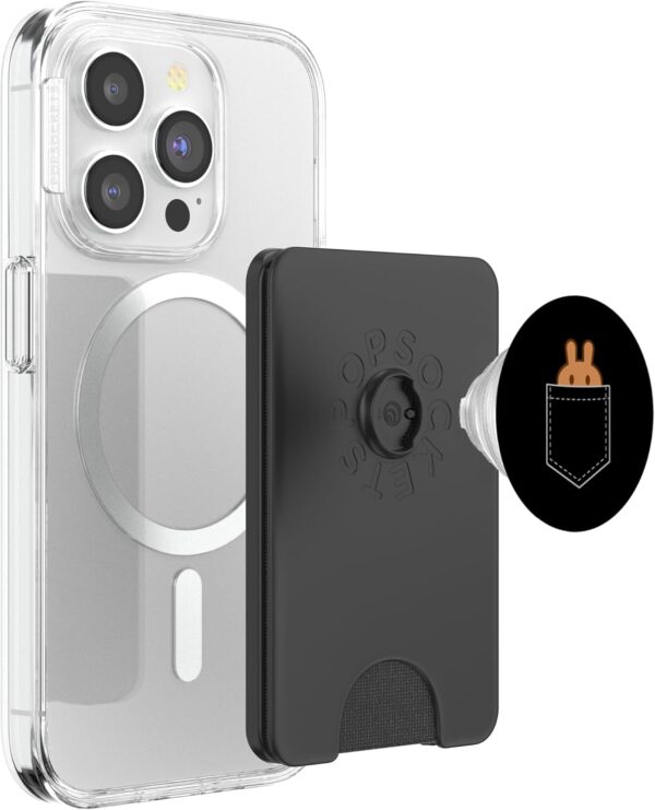 PancakeSwap CAKE Pocket Hidden DeFi Crypto Trader Gift PopSockets Black - Image 3