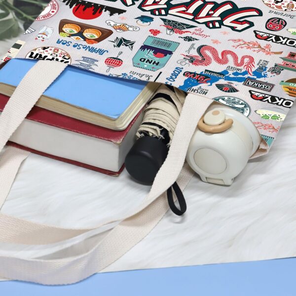 VAMSII Japan Souvenir Tote Bag - Japanese Themed Travel Gift - Image 3