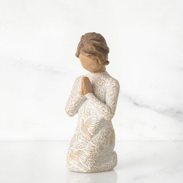 Willow Tree Prayer of Peace (Lighter Skin), Seeking The Quiet Lighter Skin - Image 2