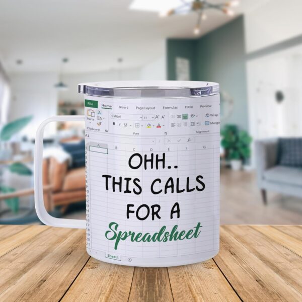 Hyturtle Accountant Gifts for Women, Men, Boss, 12 Oz, - Image 2