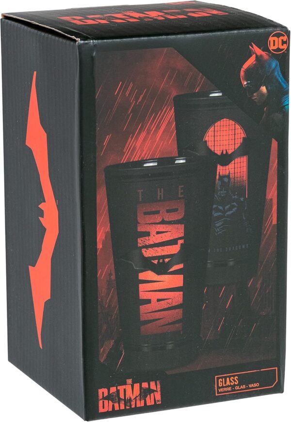 Paladone The Batman Glass, Movie Merchandise, 13.5oz, Multicolor - Image 4