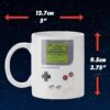 Paladone Gameboy Heat Changing Coffee Mug - Gift 1 Count (Pack of 1), Black - Image 4