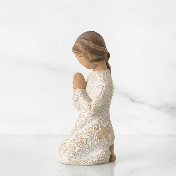 Willow Tree Prayer of Peace (Lighter Skin), Seeking The Quiet Lighter Skin - Image 3