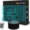 Geeky Gifts, Computer Geekery PCB Lamp 16 Colors Changing Touch & Multicolor