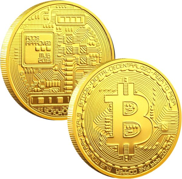 Bitcoin (BTC) Ethereum (ETH) Litecoin (LTC) Dogecoin (Doge) Commemorative... - Image 2