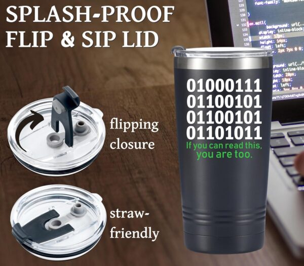Onebttl Programmer Gifts for Men and Women, on Programmer's Day, GEEK - Image 3