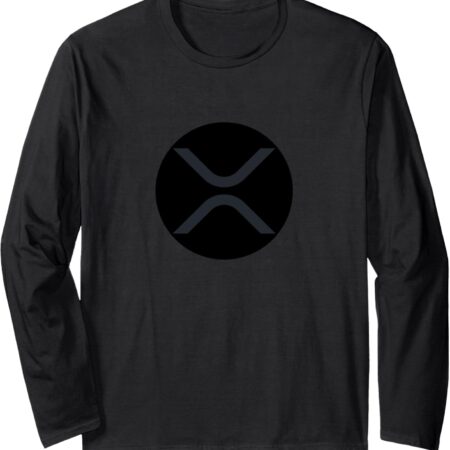 Xrp XRP Black Cryptocurrency Crypto Trader Gift Long Sleeve Small,