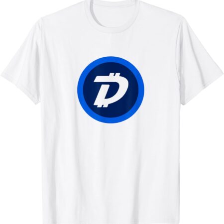 Digibyte DGB Cryptocurrency Crypto Trader Gift Colors Token Small, White