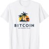Bitcoin My Retirement Plan, Funny Investing T-Shirt Small, White