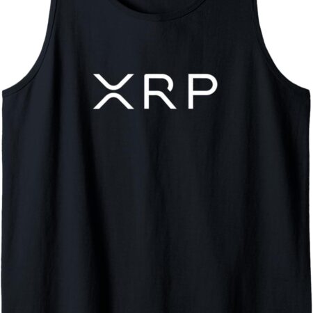XRP Crypto Gift Cryptocurrency Blockchain Community Tank Top Small, Black