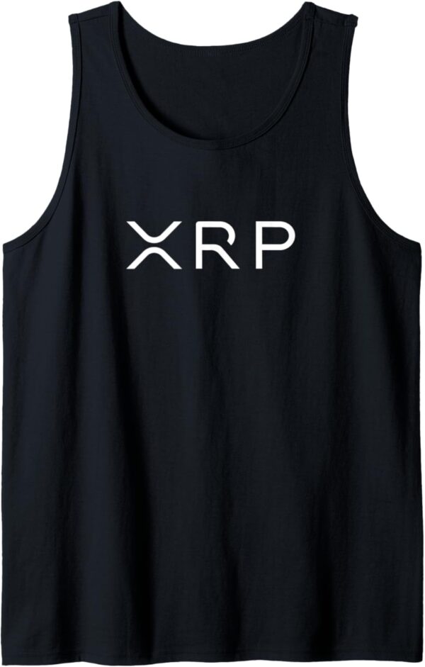 XRP Crypto Gift Cryptocurrency Blockchain Community Tank Top Small, Black