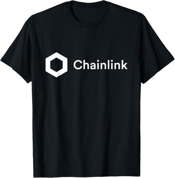 Chainlink White LINK Blockchain Defi Coin Crypto Trader Gift Small, Black