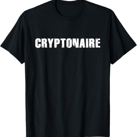 Cryptonaire Bitcoin Altcoin Crypto Millionaire Billionaire Small, Black