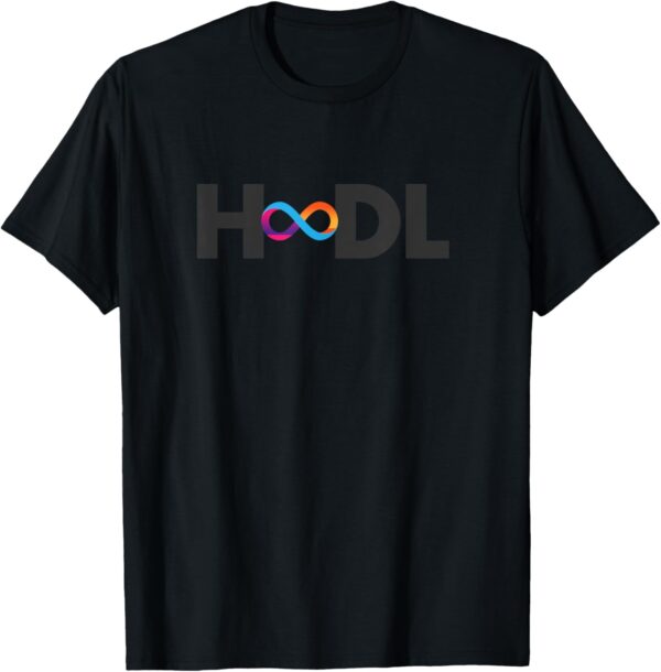 Internet Computer HOLD Grey Crypto Trader Gift T-Shirt Small, Black
