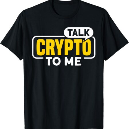 for Bitcoin Miner and Trader T-Shirt Small, Black