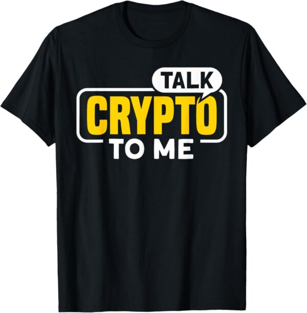 for Bitcoin Miner and Trader T-Shirt Small, Black