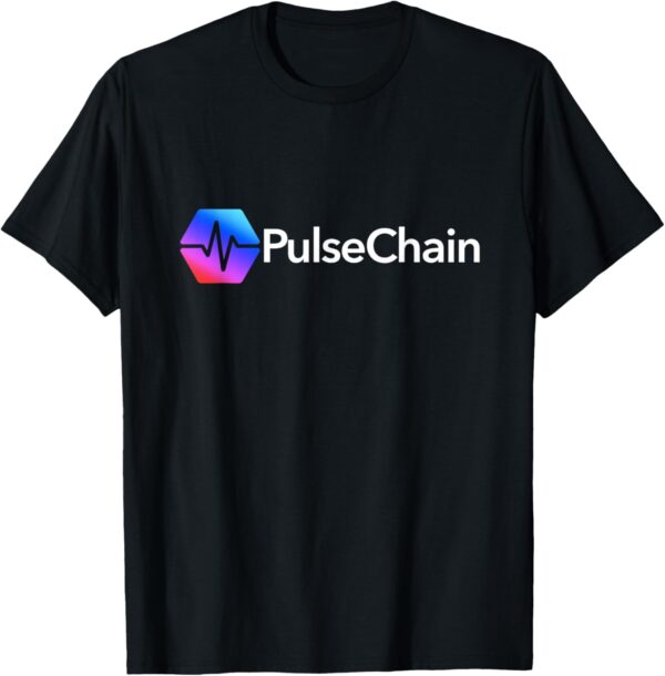 Pulse Chain PLS Cryptocurrency Crypto Trader Gift Logo T-Shirt Small, Black