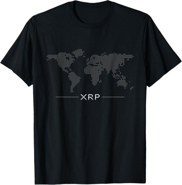XRP Merchandise Cryptocurrency Gift Blockchain Crypto T-Shirt Small, Black