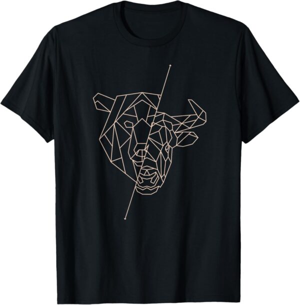 Bear / Bull Trading Trader Bitcoin Market Investor T-Shirt Small, Black