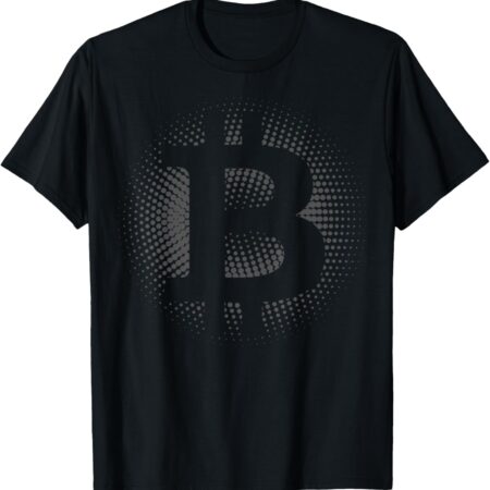 Bitcoin Logo - Hodl Crypto Currency BTC Apparel Gift T-Shirt Small, Black