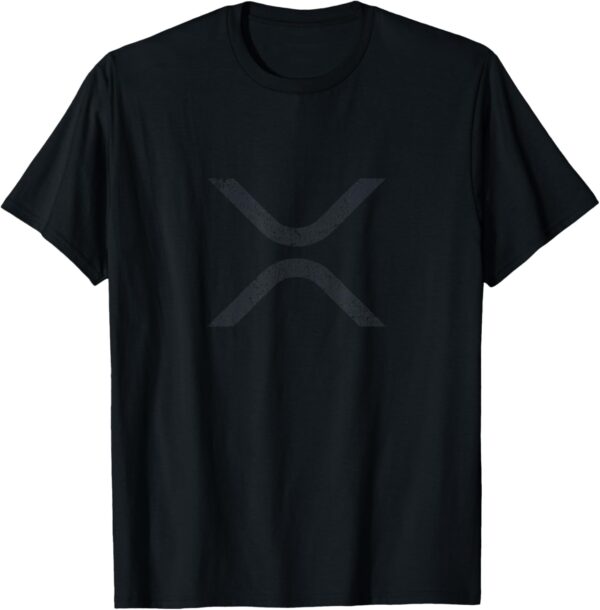 Xrp XRP Distressed Crypto Investor Fan Trader Gift T-Shirt Small, Black
