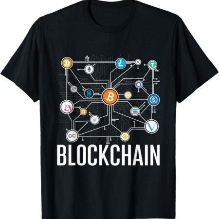 Blockchain - Cryptocurrency Crypto Investor BTC T-Shirt Small, Black