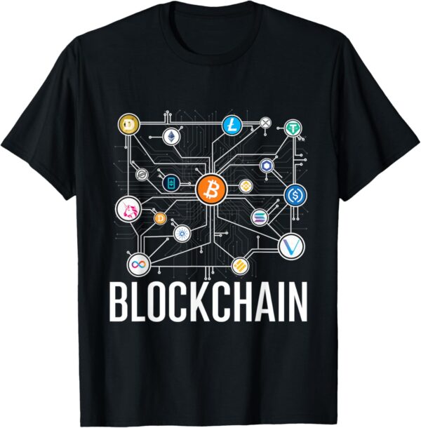 Blockchain - Cryptocurrency Crypto Investor BTC T-Shirt Small, Black