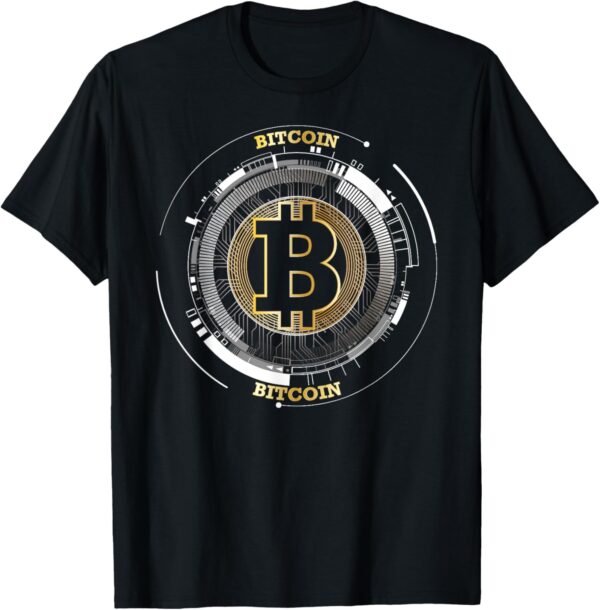 Bitcoin Coin BTC Crypto Currency Traders Blockchain Miners Small, Black