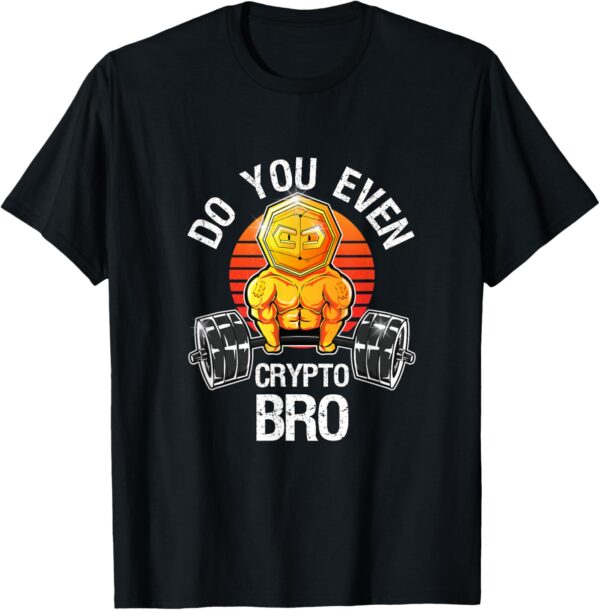 Bitcoin Blockchain Cryptocurrency Funny Do You Even Crypto Small, Black