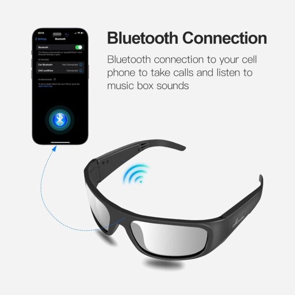 OhO Smart Glasses – Polarized Bluetooth Sunglasses with Voice Control - Image 3