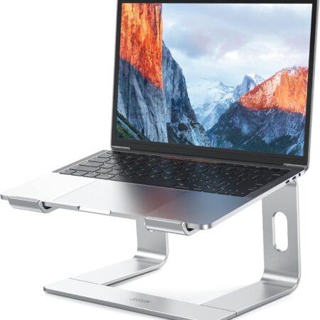 BESIGN LS03 Aluminum Laptop Stand, Ergonomic Detachable Computer B-Silver