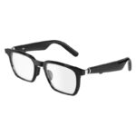 Smart Glasses: Anti-Blue Light & Bluetooth - Obsidian Black