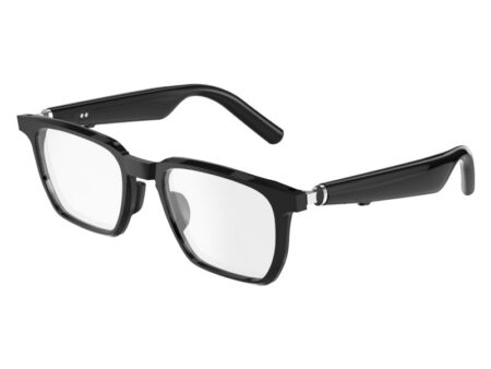 Smart Glasses: Anti-Blue Light & Bluetooth - Obsidian Black