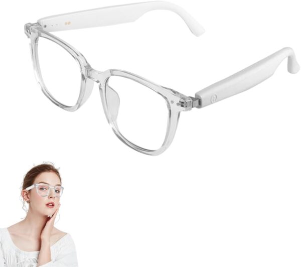 Smart Bluetooth Glasses with Photochromic Lenses - Open Ear Audio