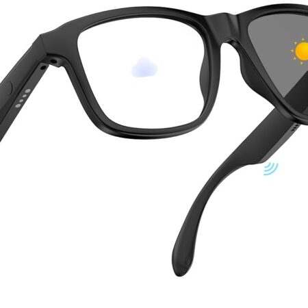 Women's Bluetooth Glasses: Anti-Blue Light Photochromic Audio Sunglasses
