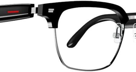 Bluetooth Smart Glasses: Open Ear Audio with Blue Light Protection