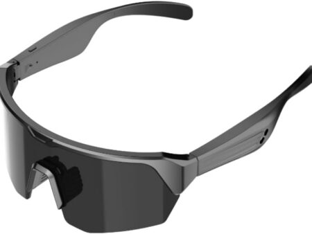 Smart UV Protection Sunglasses with Bluetooth for Men - Gray