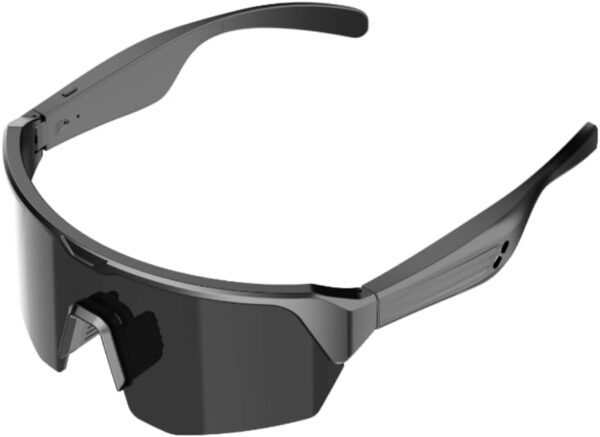 Smart UV Protection Sunglasses with Bluetooth for Men - Gray