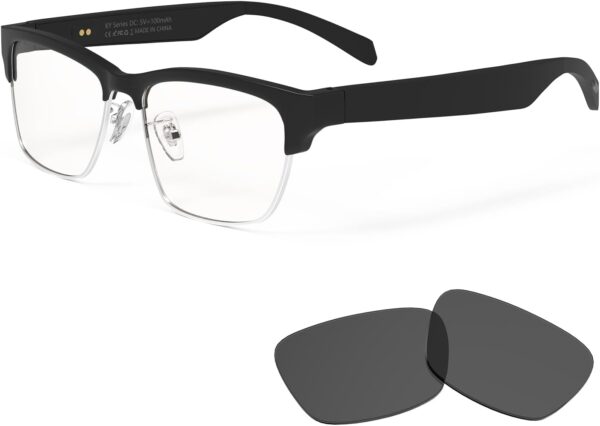 Bluetooth Audio Smart Glasses - Blue Light Protection & Audio