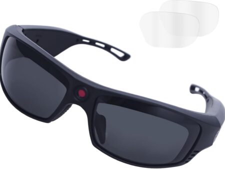 HD1080P Smart Glasses: AI Translation & Bluetooth Music