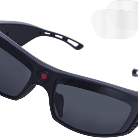 HD1080P Smart Glasses: AI Translation & Bluetooth Music
