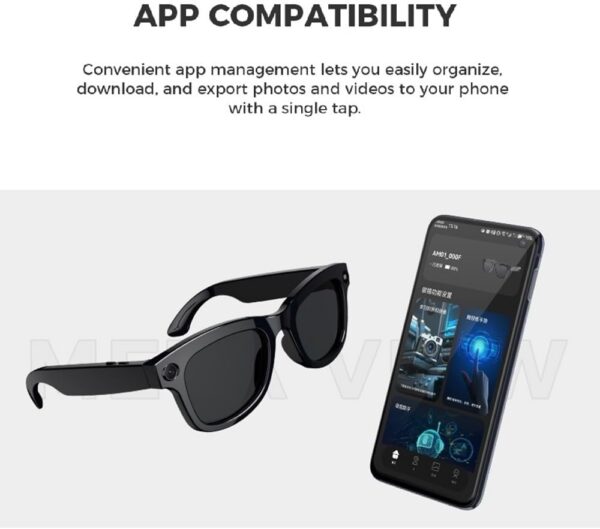 AI Smart Glasses: 8MP Camera HD 1080P Hands-Free Recording - Image 8