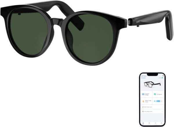AI Smart Glasses: ChatGPT Translator, Music & Polarized Sunglasses