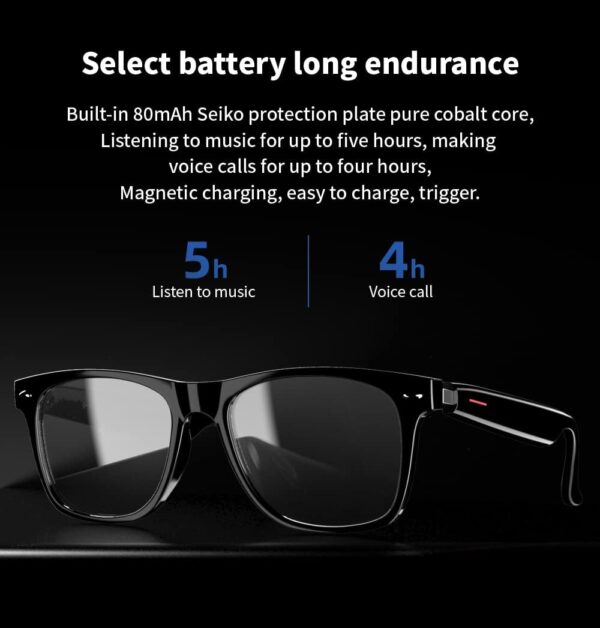 IVY TWS Smart Bluetooth Glasses - Audio & Eye Protection - Image 3