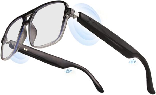 Smart Bluetooth Glasses with Color-Change AI & UV Protection