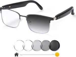 Smart Bluetooth Glasses with Auto-Changing Lenses - UV400