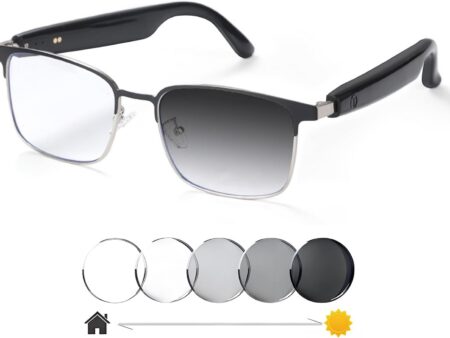 Smart Bluetooth Glasses with Auto-Changing Lenses - UV400