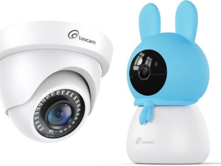 1080p HD Dome Camera: 2.5K Baby Monitor with AI Detection