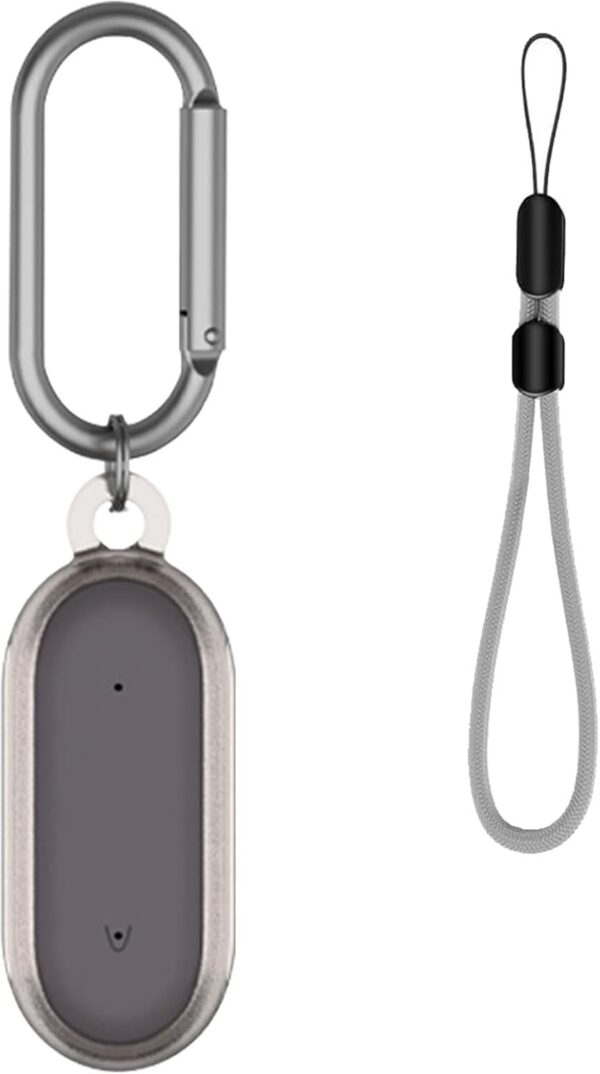 PLAUD NotePin Case: Clear TPU Protection with Lanyard